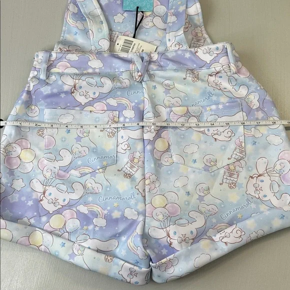 Cinnamoroll Sanrio Balloons Shortalls from Hot Topic - Picture 8 of 11